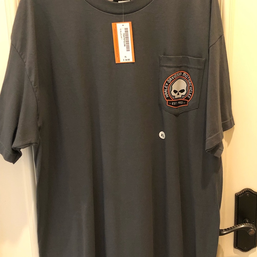 Harley Davidson Shirt Willy G Skull